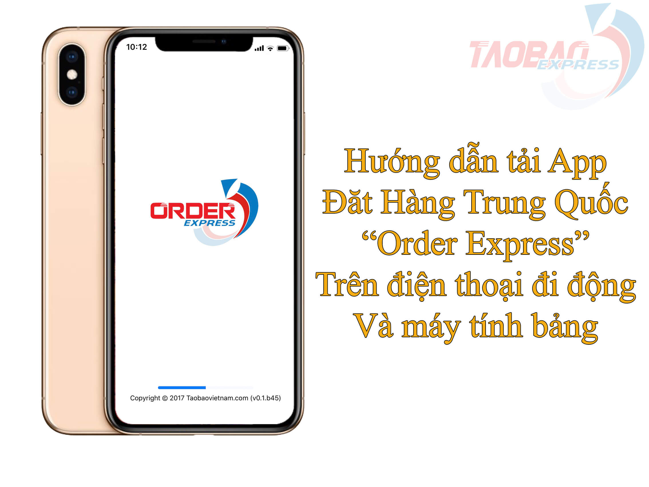 Hướng dẫn tải App đặt hàng Trung Quốc Order Express trên điện thoại